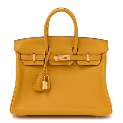 Hermes Swift Birkin 25 Jaune Ambre 1 of 20