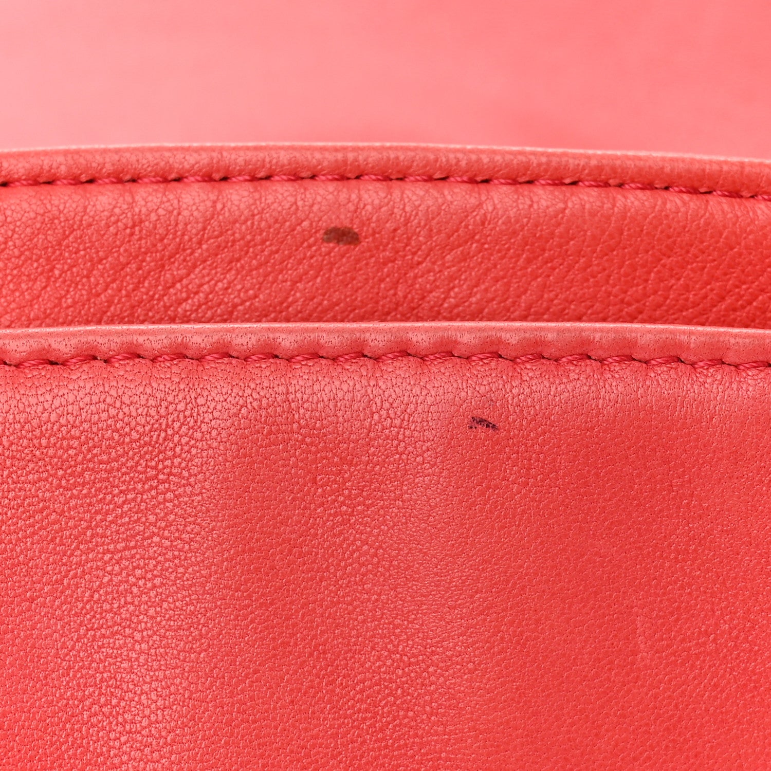Chanel Lambskin Medium Ultimate Soft Tote Red 11 of 12
