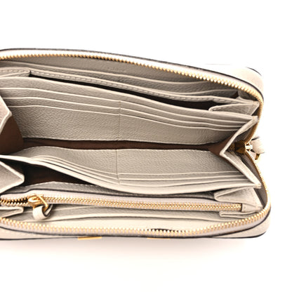 Chloe Calfskin Marcie Long Zip Around Wallet Dove 5 of 6