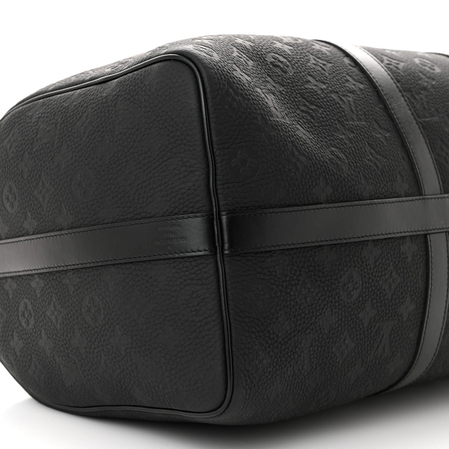 Taurillon Monogram Keepall Bandouliere 50 Black