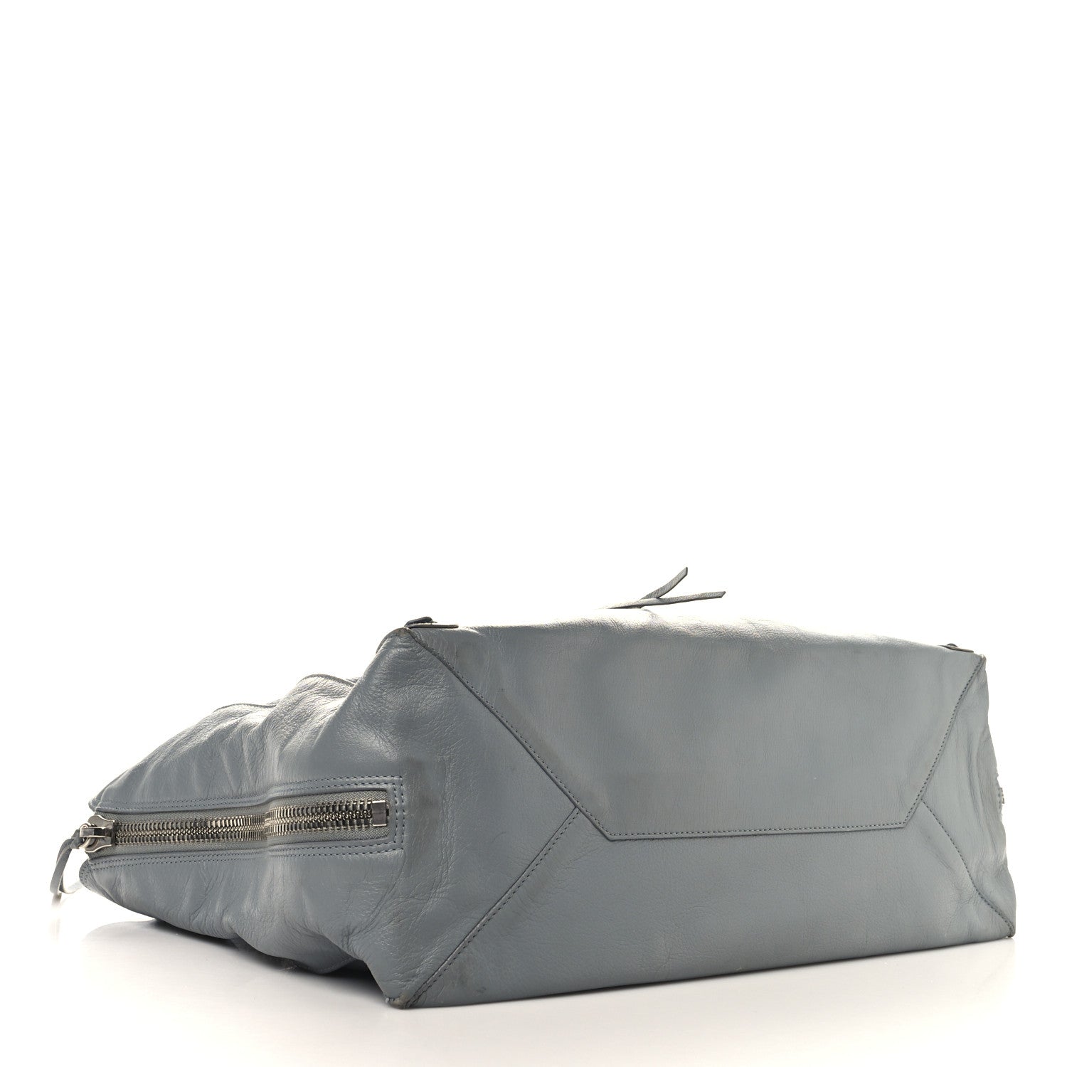 Balenciaga Veau Papier A4 Zip Around Tote Grey 4 of 14