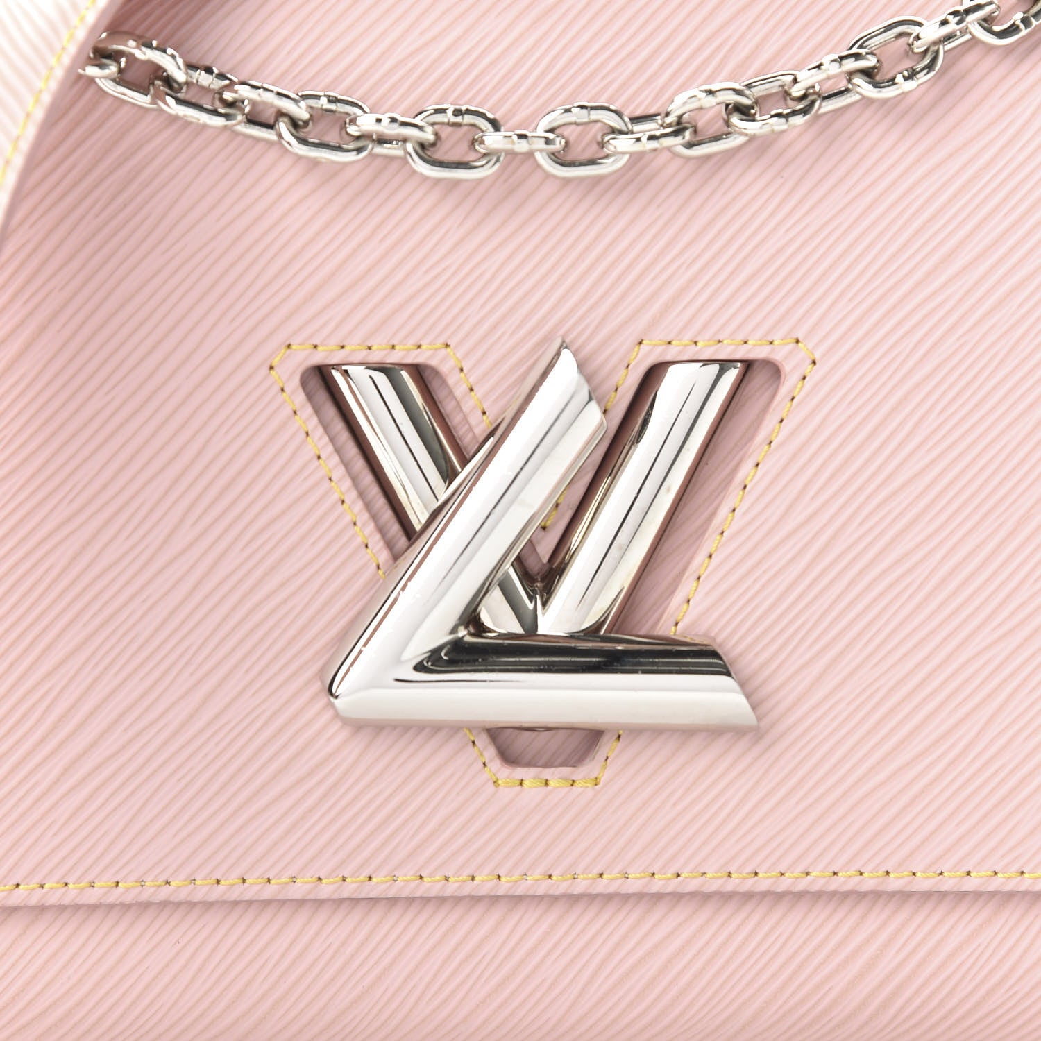 Louis Vuitton Epi Twist Shoulder Bag MM Rose Ballerine 9 of 10