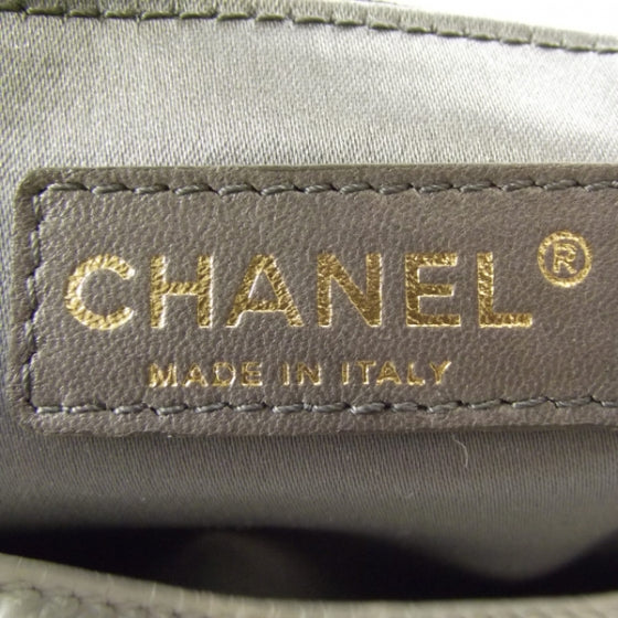 Chanel Leather Metal Mosaic Studs Flap White 12 of 14