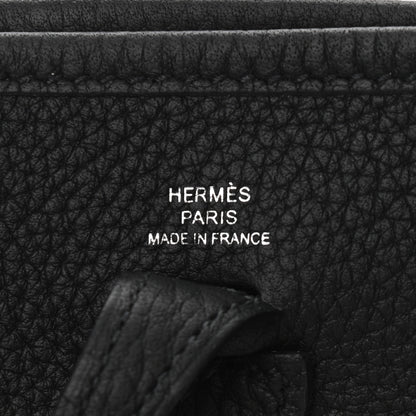Hermes Taurillon Clemence Evelyne TPM Black 6 of 11