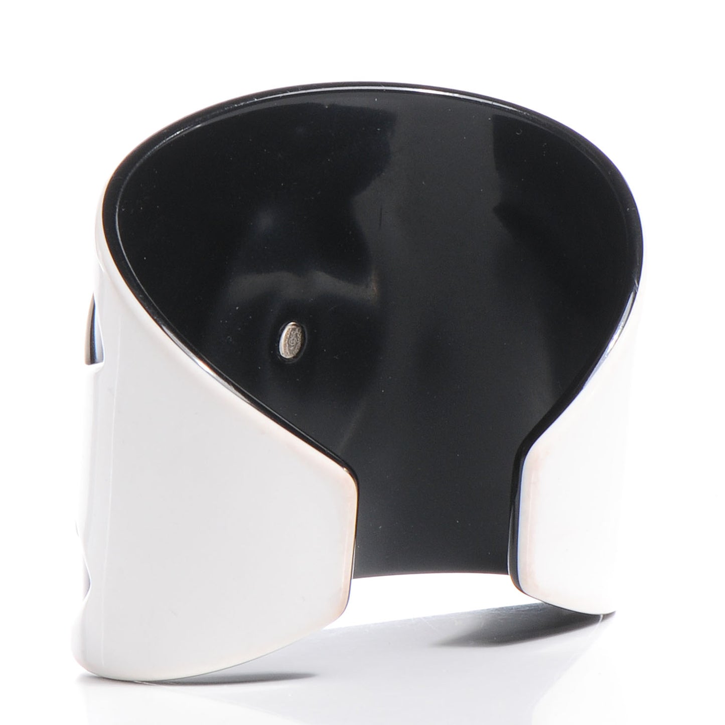 Resin CC Cuff Black White
