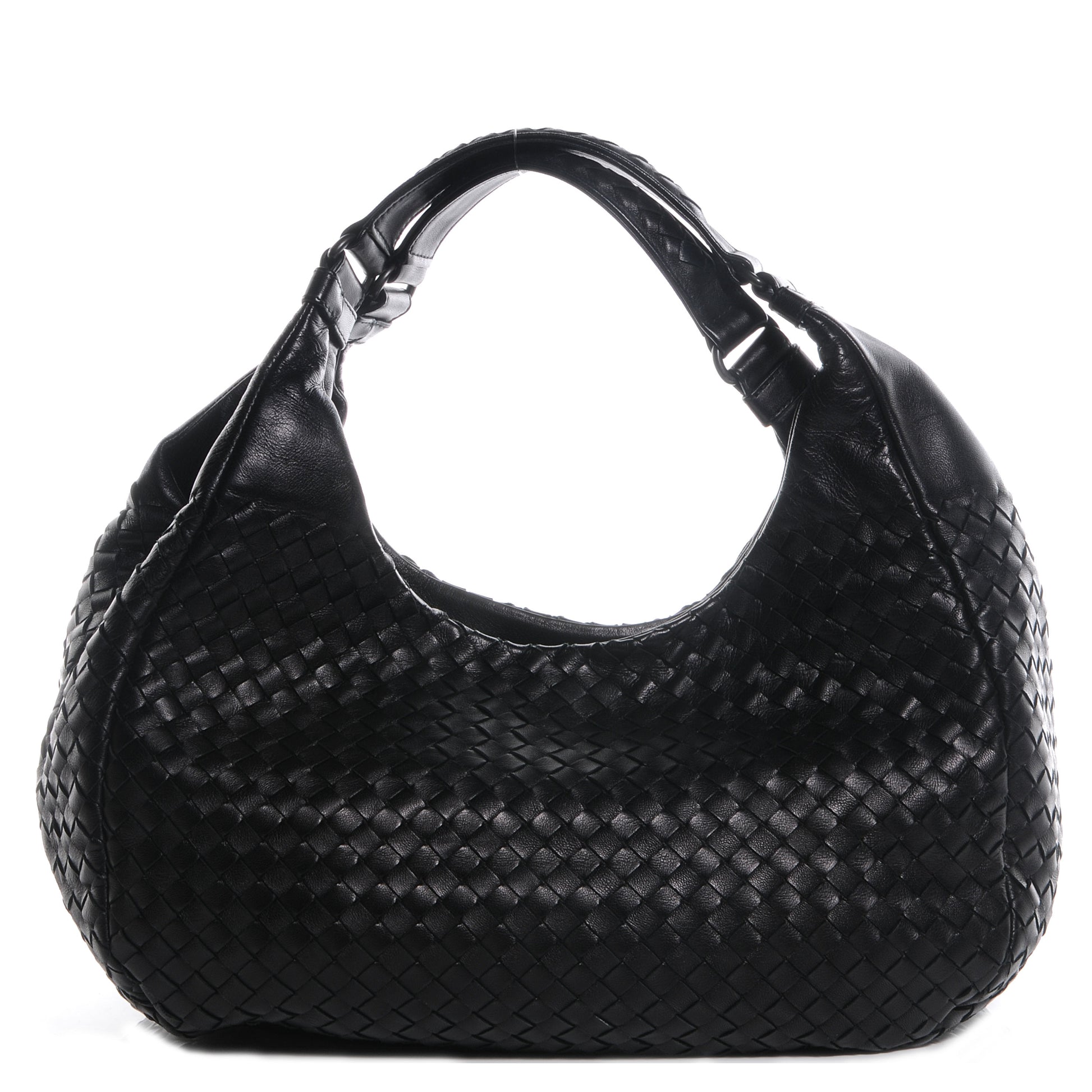 Bottega Veneta Nappa Intrecciato Medium Campana Nero Black 1 of 8