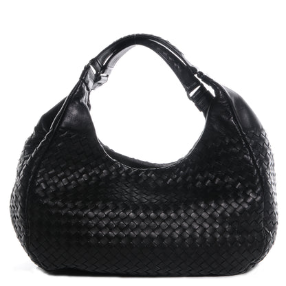Bottega Veneta Nappa Intrecciato Medium Campana Nero Black 1 of 8