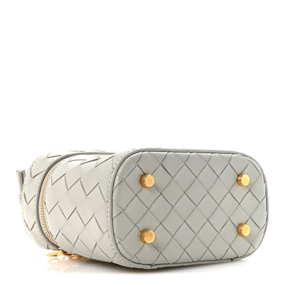 Bottega Veneta Nappa Intrecciato Small Vanity Case On Strap Agate Grey 4 of 10