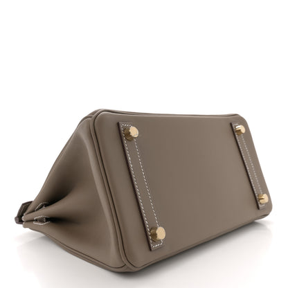 Hermes Swift Birkin 25 Etoupe 4 of 11