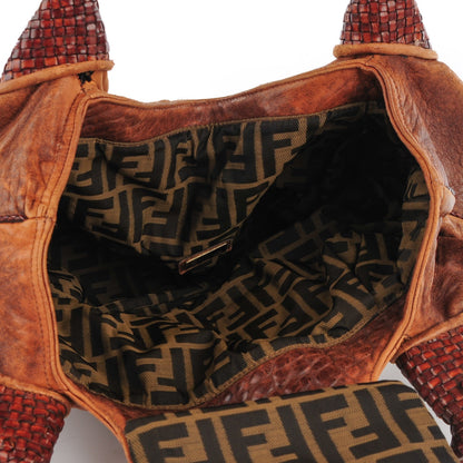 Fendi Nappa Nuvolata Spy Cognac 4 of 10