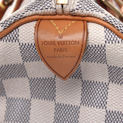 Louis Vuitton Damier Azur Speedy 25 6 of 27