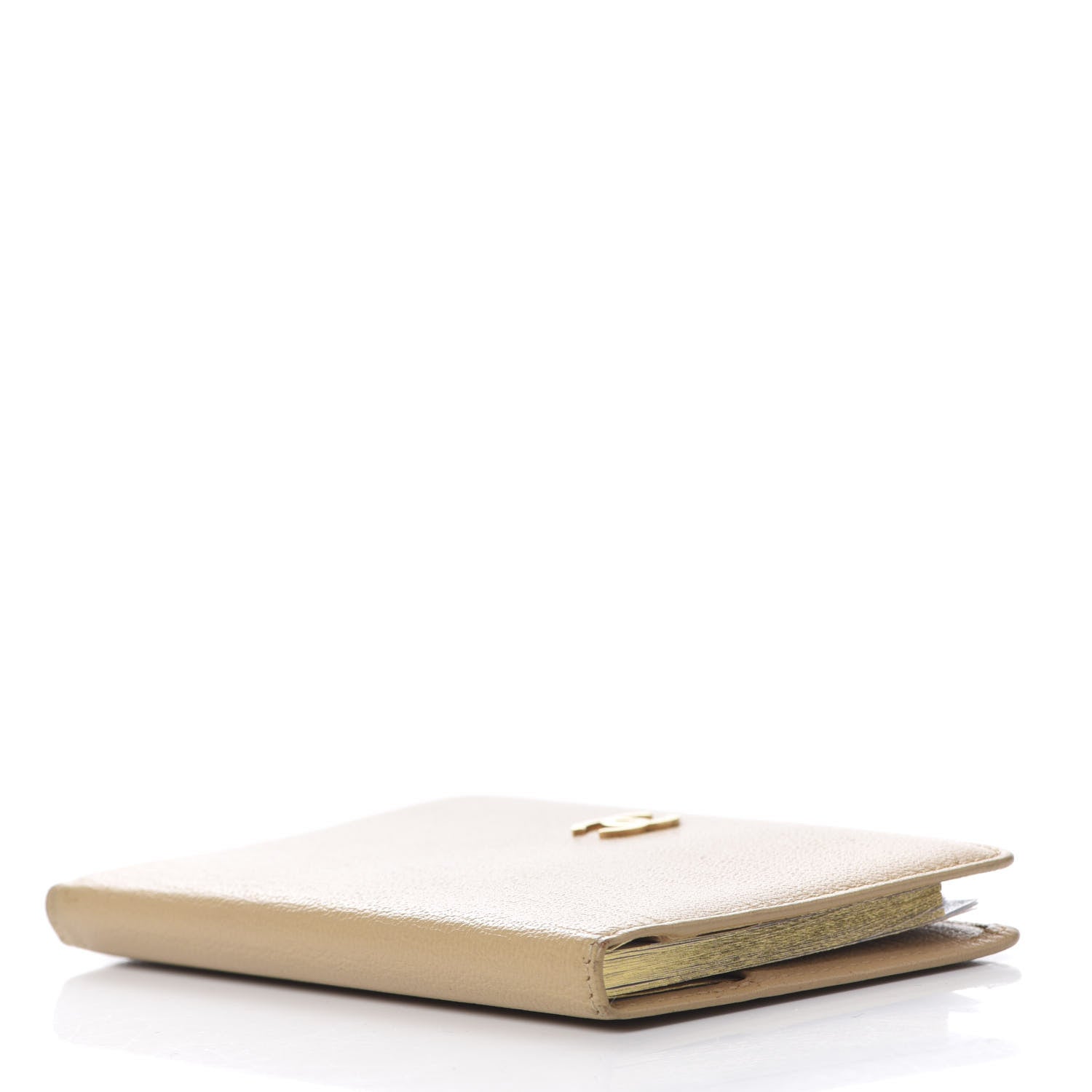 Chanel Goatskin Small Pocket Agenda Cover Beige 3 of 7