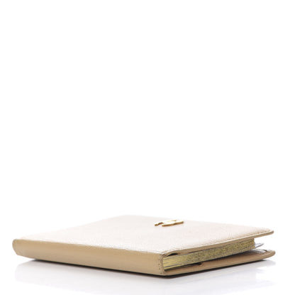 Chanel Goatskin Small Pocket Agenda Cover Beige 3 of 7