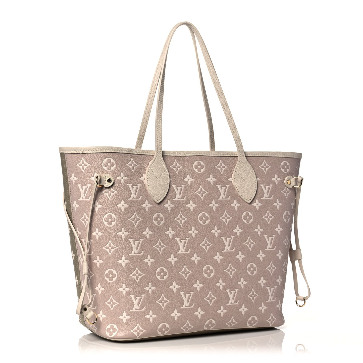 Empreinte Monogram Spring In The City Neverfull MM Kaki Beige Cream