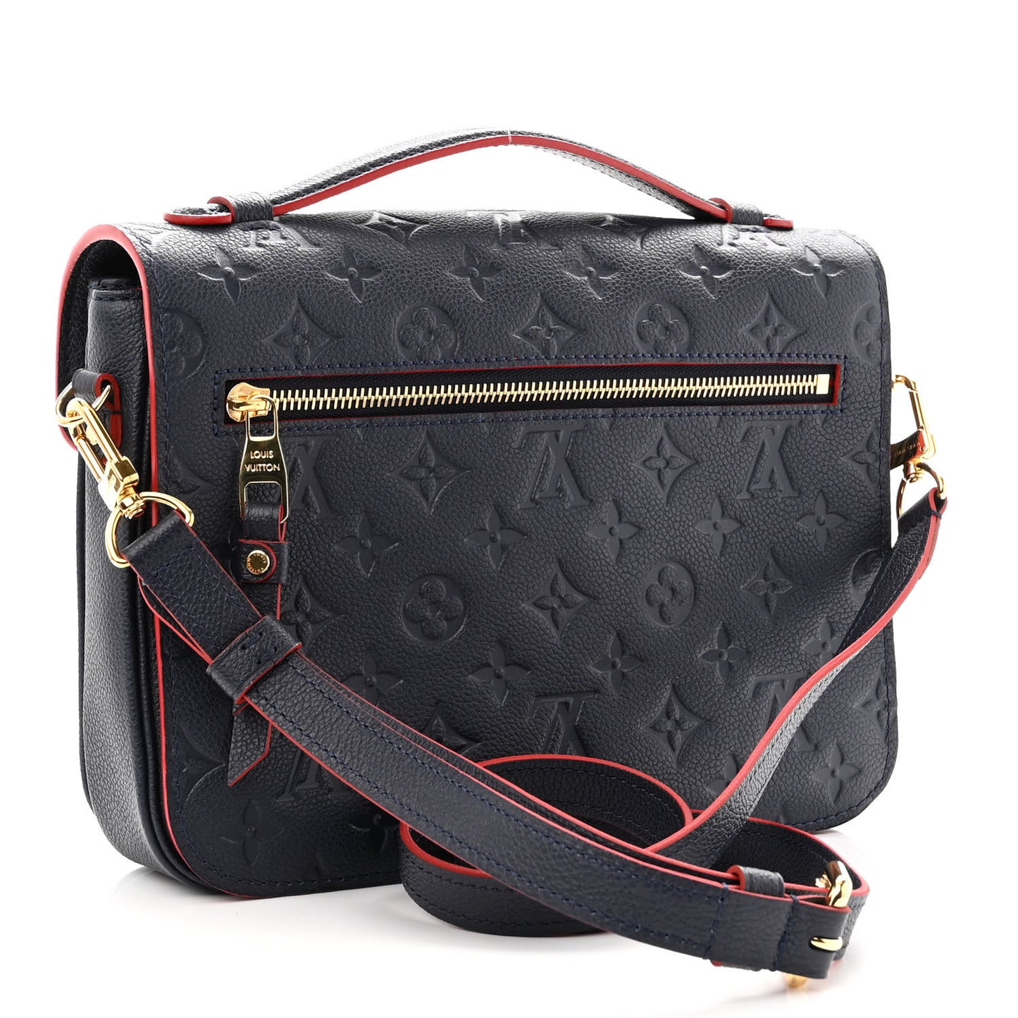 Empreinte Pochette Metis Marine Rouge