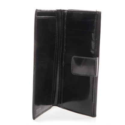 Gucci Patent Leather Blondie Continental Wallet Black 5 of 7
