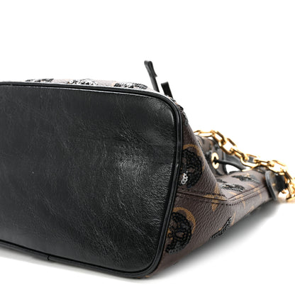 Louis Vuitton Monogram Sequins Noe BB Black 8 of 8