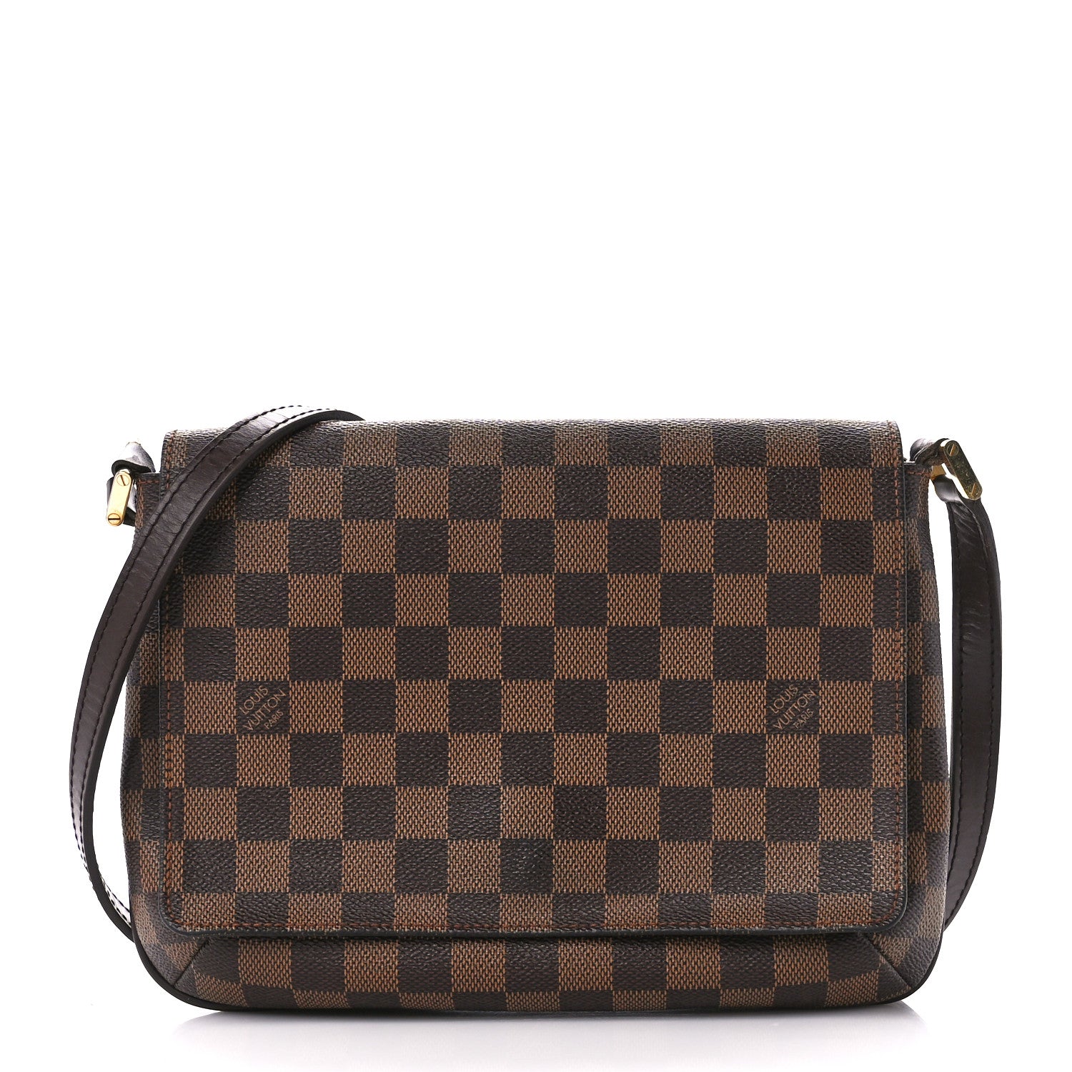 Louis Vuitton Damier Ebene Musette Tango Long Strap 1 of 9