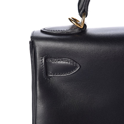 Hermes Box Kelly Retourne 28 Black 17 of 43