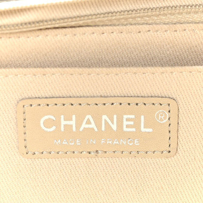 Chanel Calfskin Quilted In the Business Flap Dark Navy Blue 6 of 9