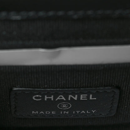 Chanel Lambskin Quilted Mini Trendy CC Chain Wallet So Black 5 of 10