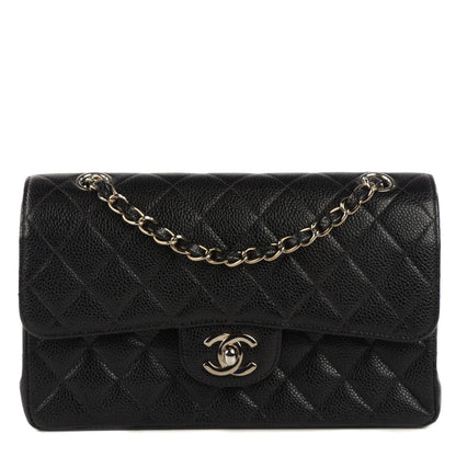 Chanel Caviar Quilted Small Double Flap Black 1 of 8