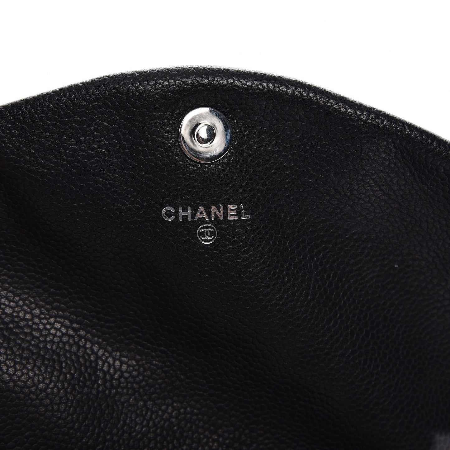 Caviar Half Moon Wallet On Chain WOC Black