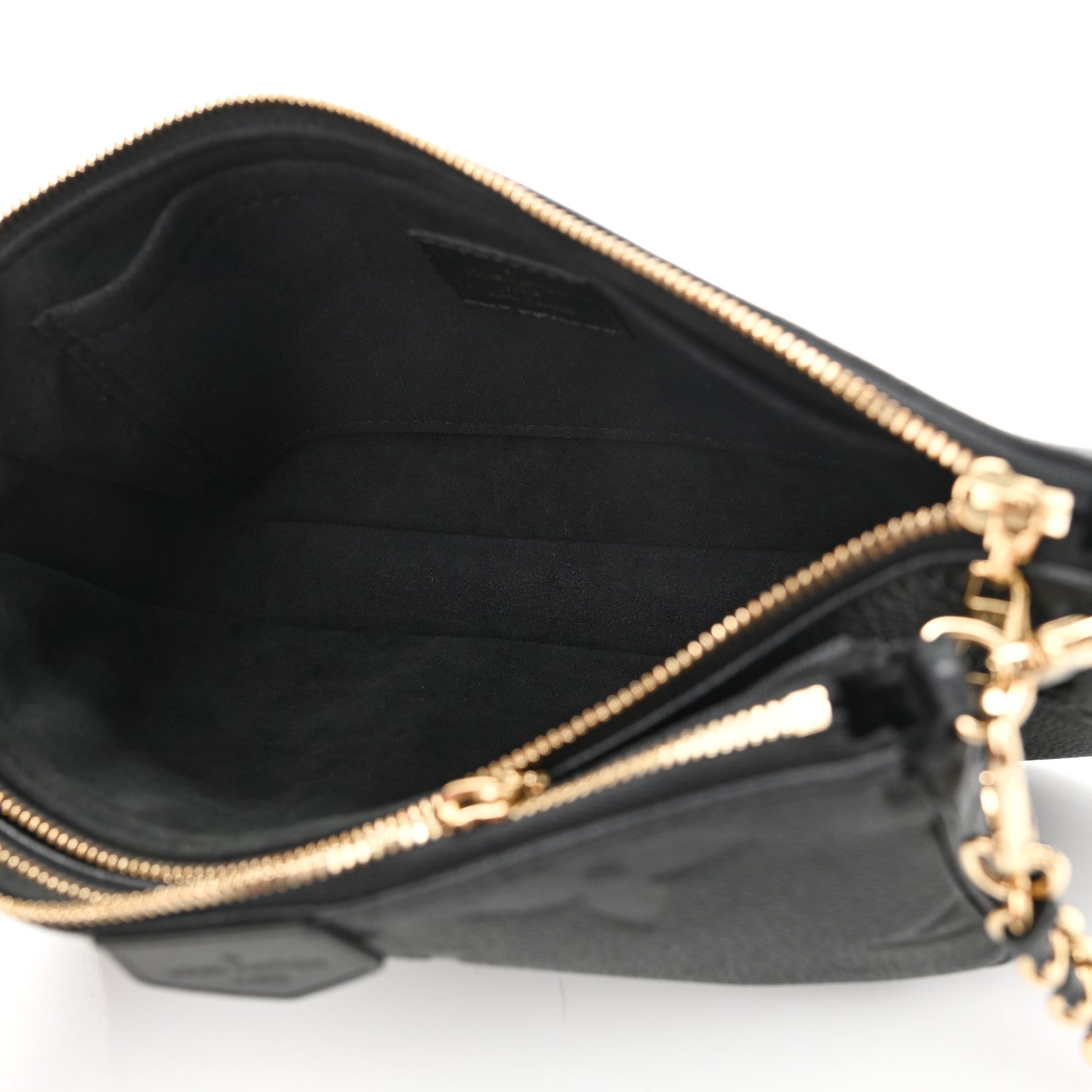 Louis Vuitton Empreinte Monogram Giant Multi Pochette Accessories Black 5 of 10