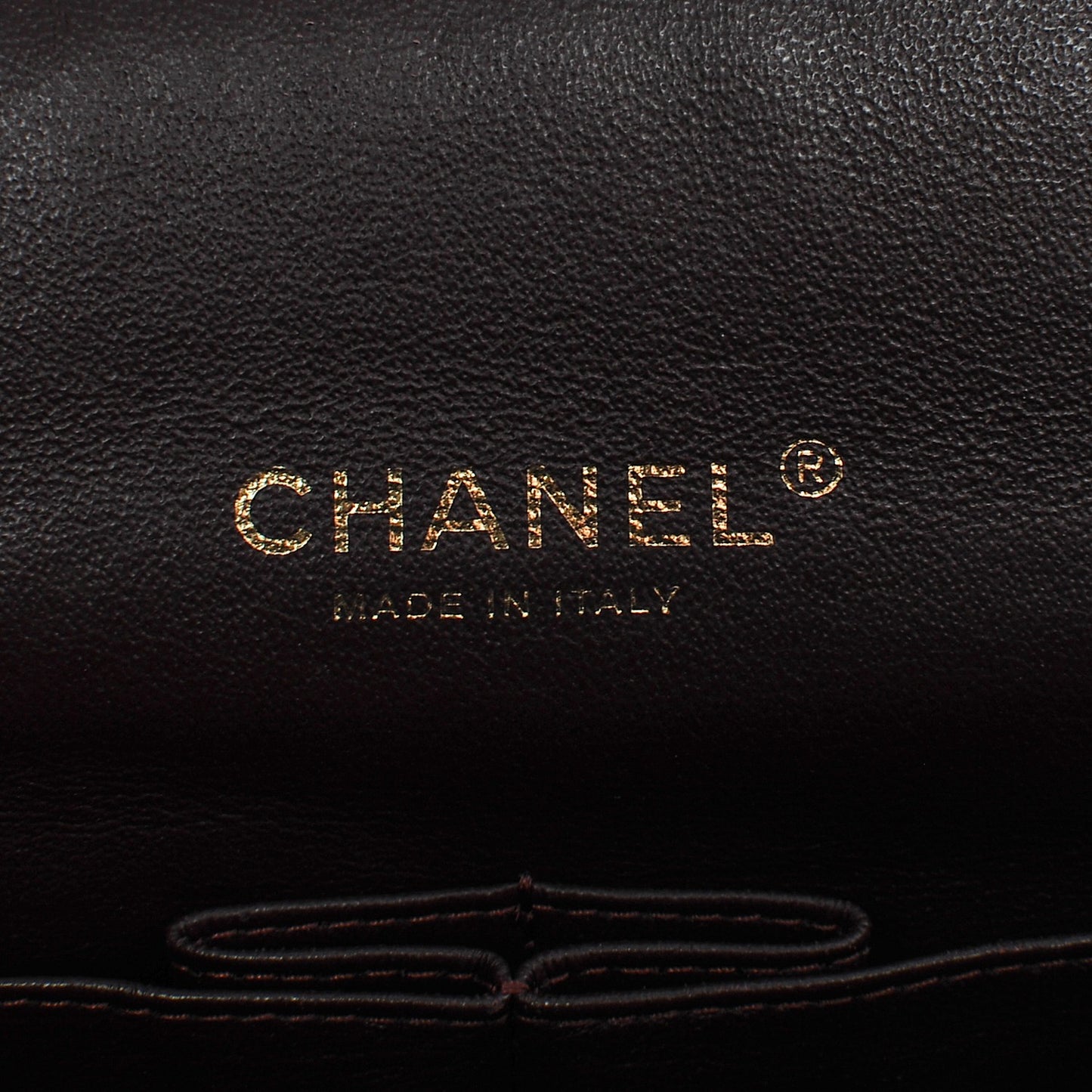 Lambskin Quilted Maxi Double Flap Black