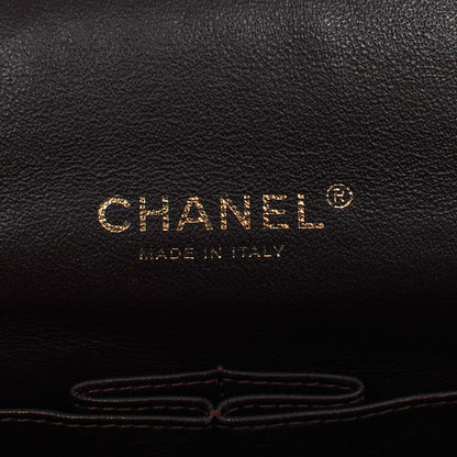 Chanel Lambskin Quilted Maxi Double Flap Black 7 of 8