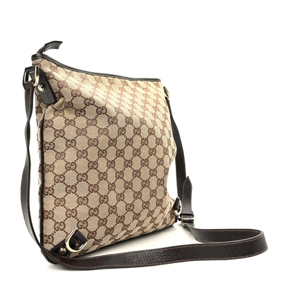 Gucci Monogram Abbey Messenger Bag Dark Brown 3 of 10
