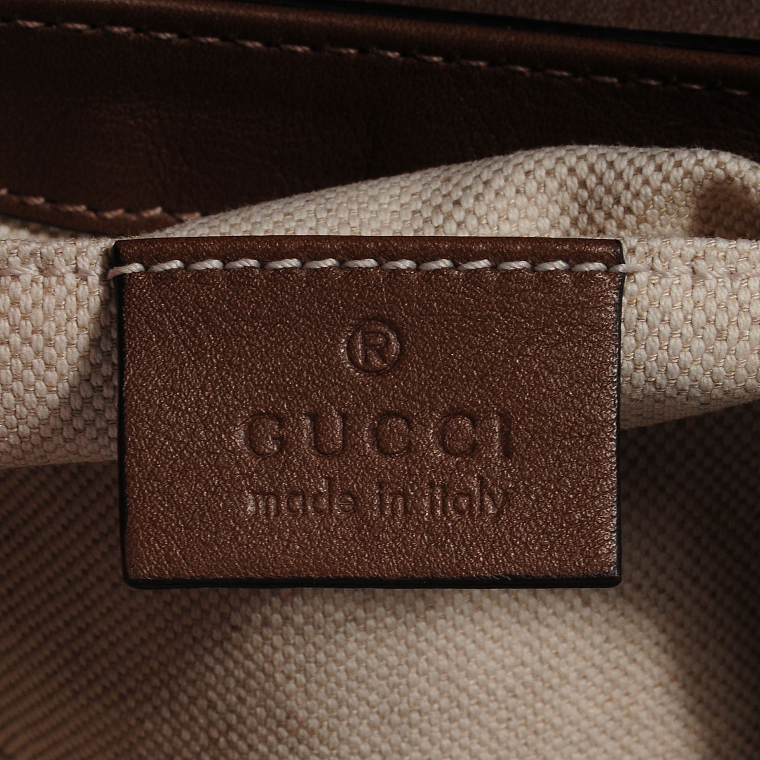 Gucci GG Supreme Monogram Small Nice Messenger Bag Brown 6 of 9