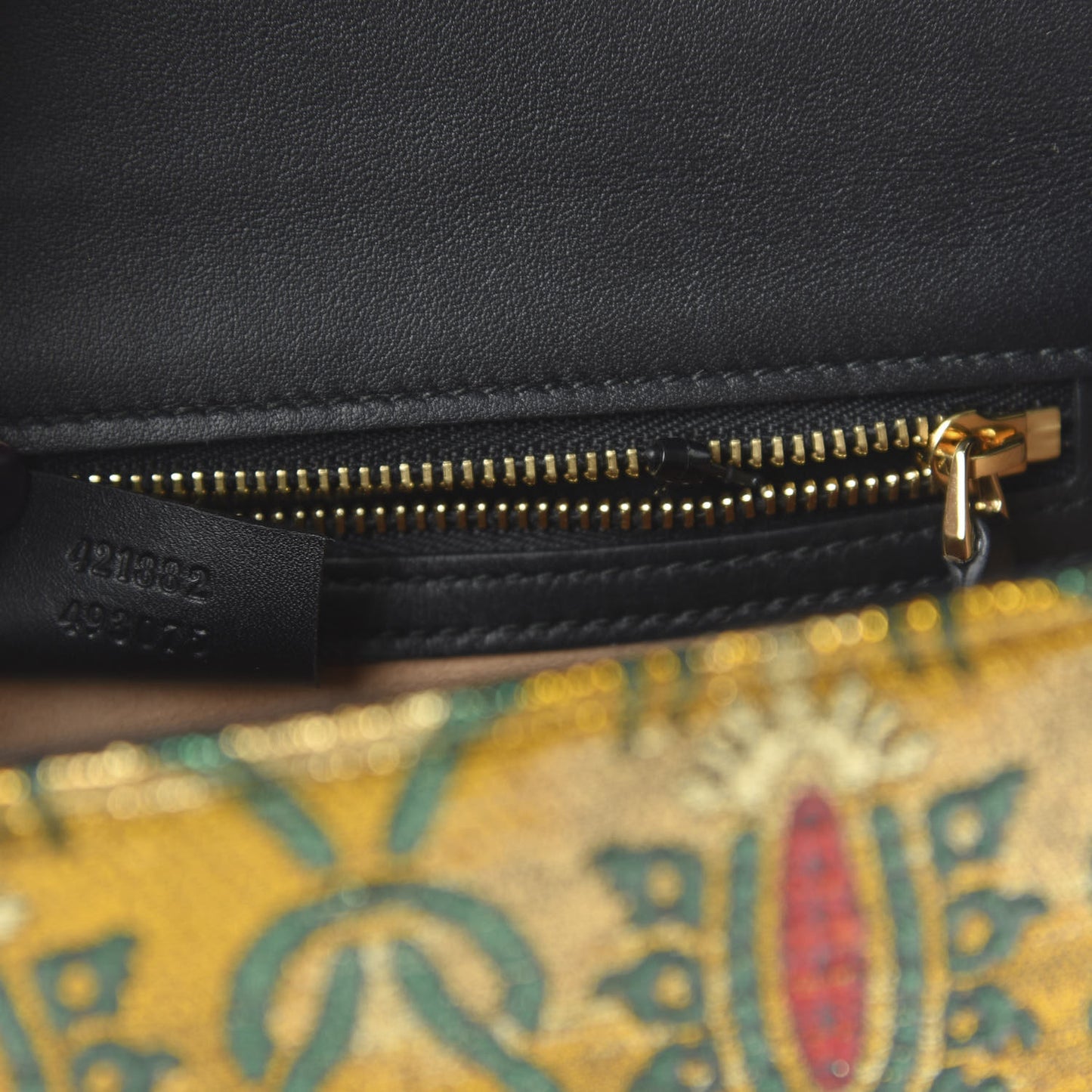 Iridescent Brocade Small Sylvie Shoulder Bag Gold