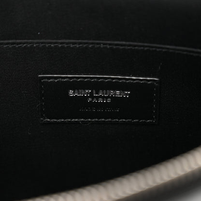 Saint Laurent Calfskin Cassandre Tablet Pouch Black Black 6 of 8