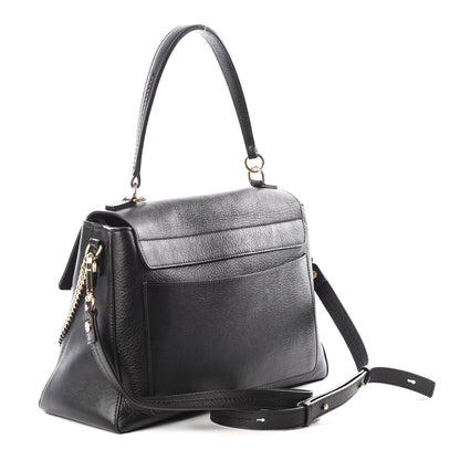 Chloe Calfskin Medium Faye Day Shoulder Bag Black 2 of 11