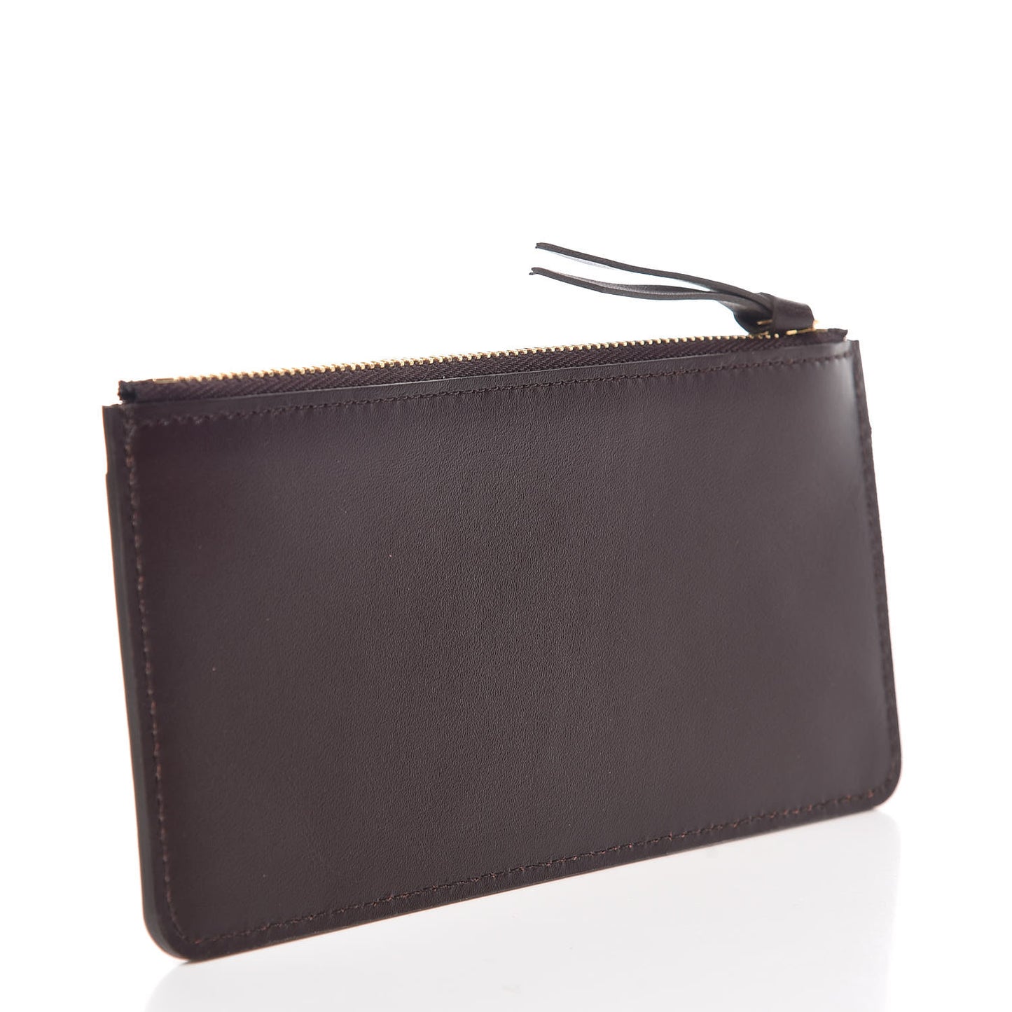 Calfskin Jeanne Wallet Zippered Insert Amarante