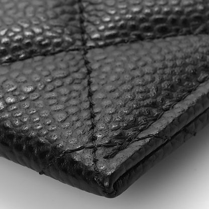 Chanel Caviar Quilted Card Holder Black 10 of 11