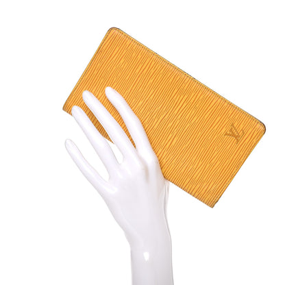 Louis Vuitton Epi Porte-Cartes Credit Yen Wallet Tassil 2 of 11