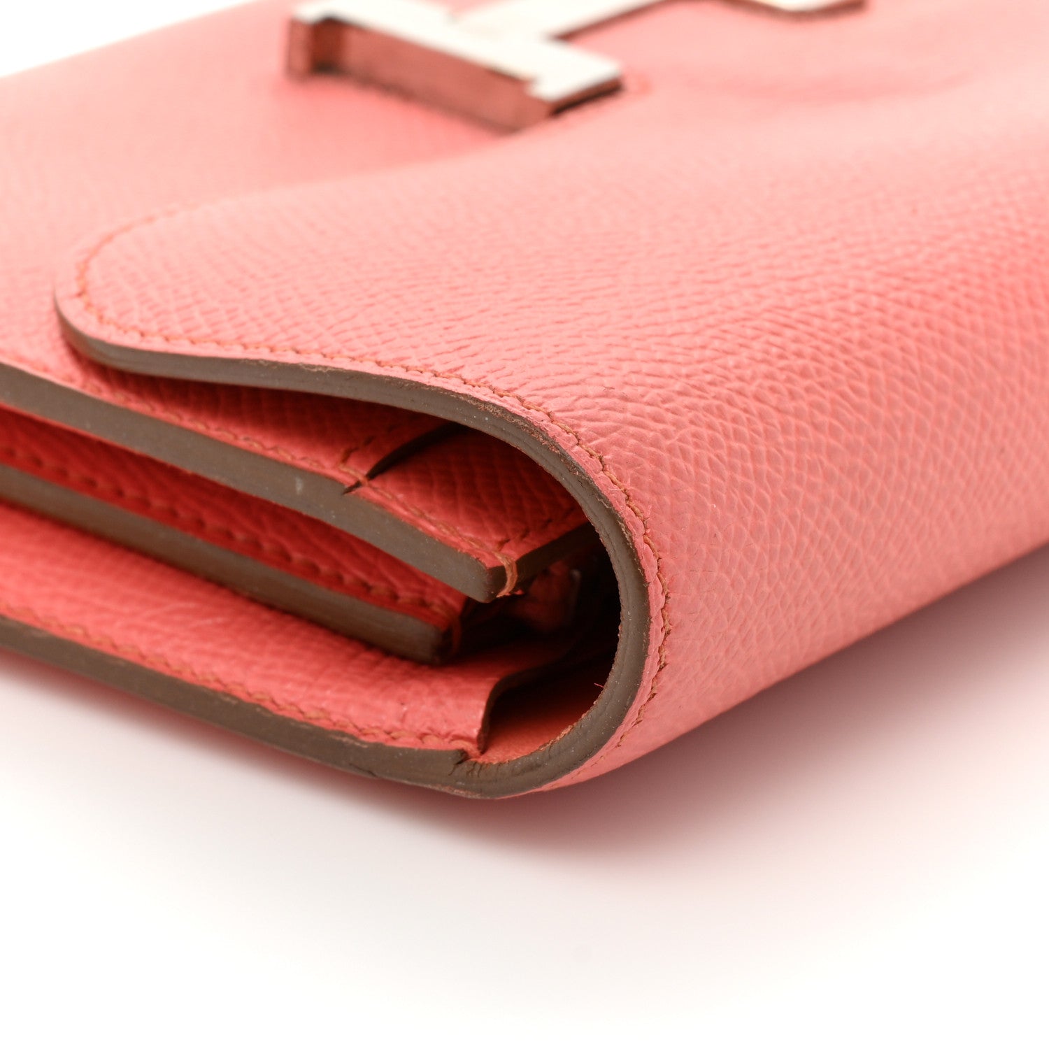 Hermes Epsom Constance Long Wallet Flamingo 15 of 15