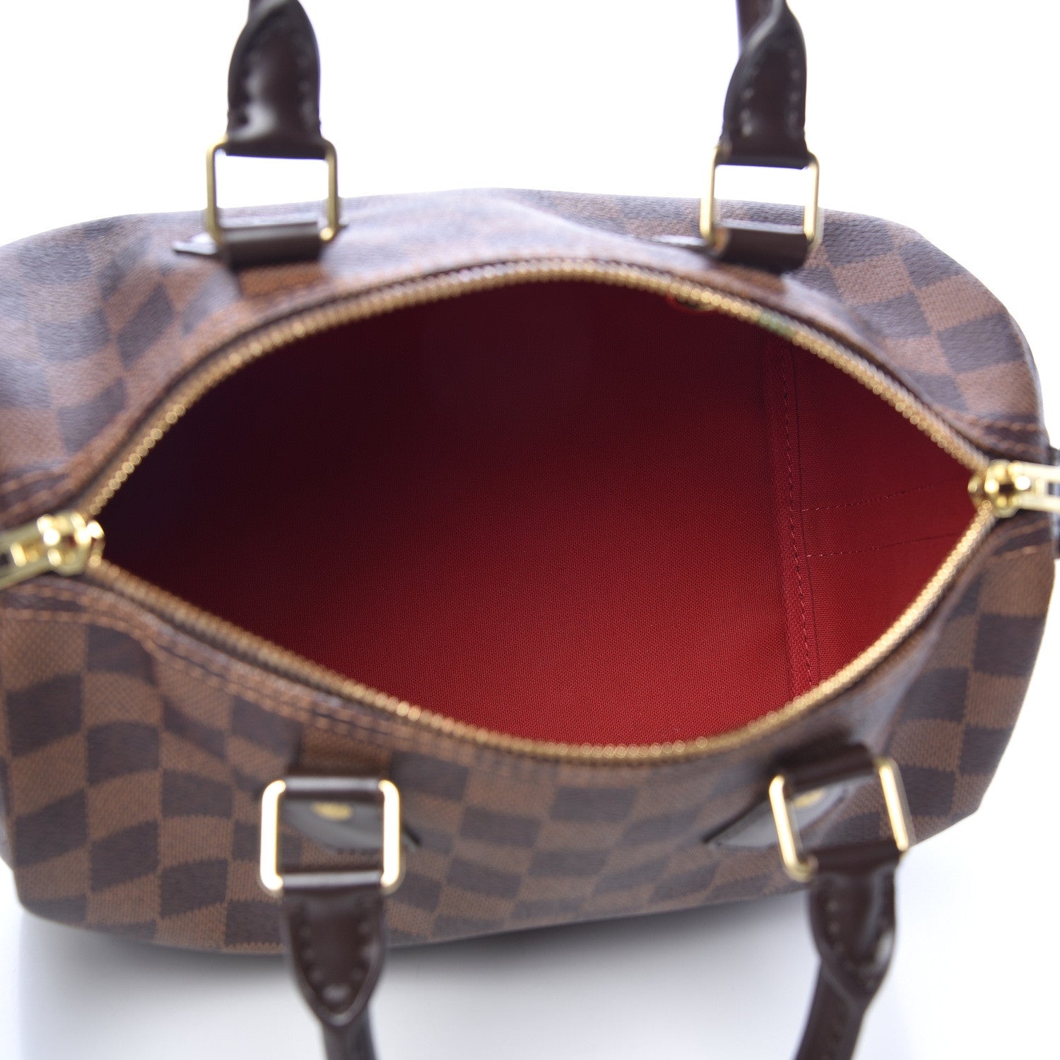 Louis Vuitton Damier Ebene Speedy Bandouliere 25 5 of 11