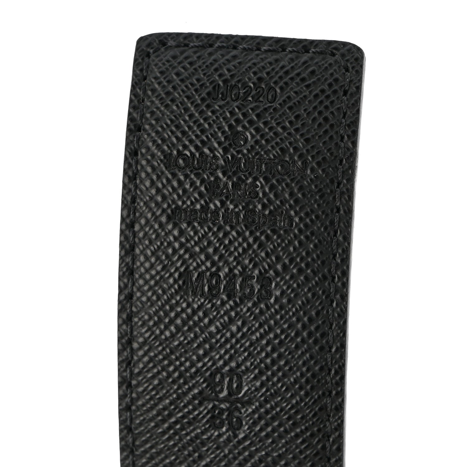 Louis Vuitton Calfskin Monogram 30mm LV Initiales Reversible Belt 90 36 Black 5 of 8