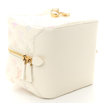 Louis Vuitton Lambskin Embossed Monogram New Square Bag Quartz Multicolor 7 of 17