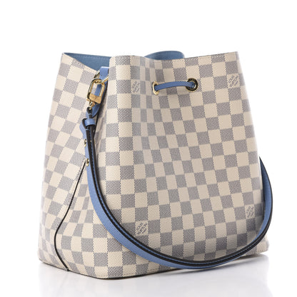 Louis Vuitton Damier Azur Neonoe MM Bleuet 3 of 12