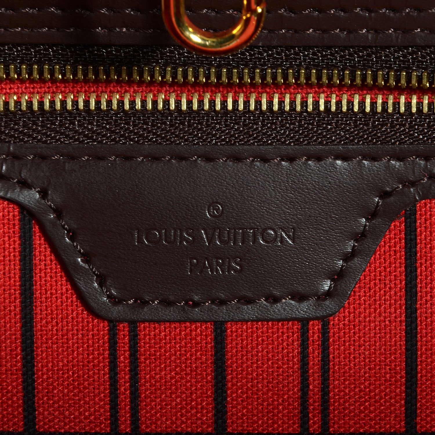 Louis Vuitton Damier Ebene Neverfull GM 7 of 8