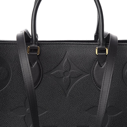 Louis Vuitton Empreinte Monogram Giant Onthego GM Black 11 of 12