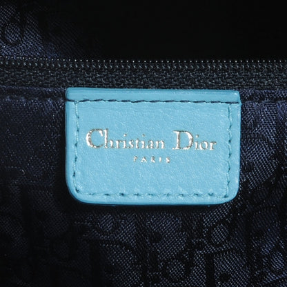 Christian Dior Calfskin Cannage Tote Turquoise 6 of 7
