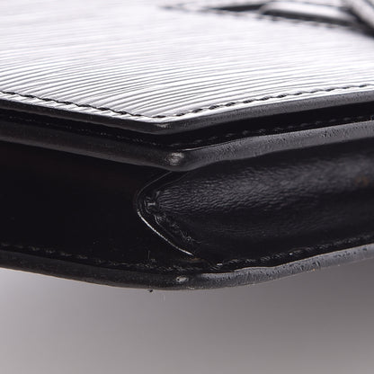Louis Vuitton Epi Pochette Trapeze Black 11 of 14