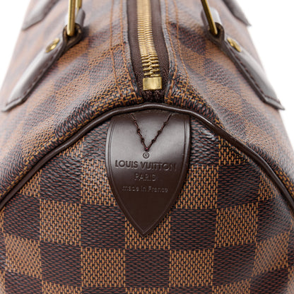 Louis Vuitton Damier Ebene Speedy 25 10 of 14