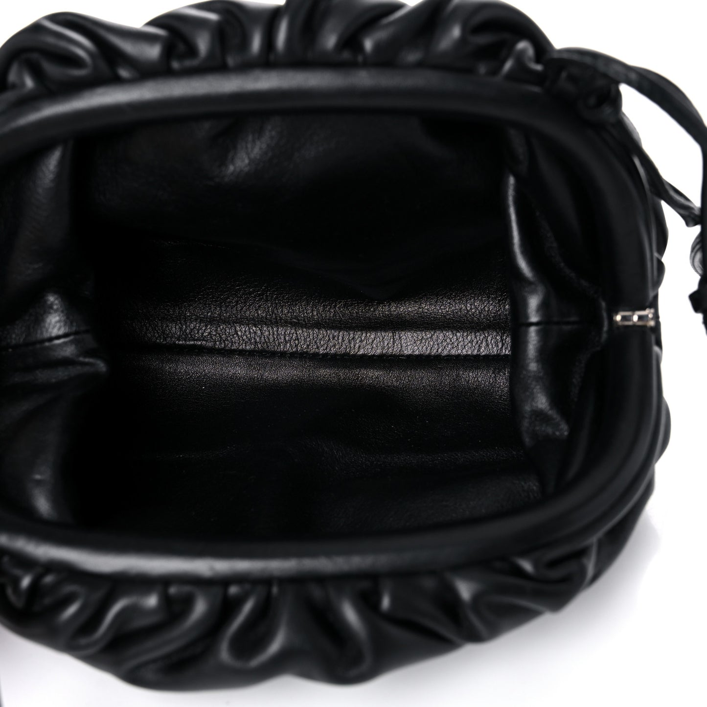 Butter Calfskin The Mini Pouch Black