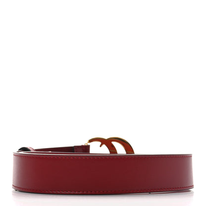 Gucci Plutone Calfskin Double G 30mm Belt 75 30 Red 2 of 4